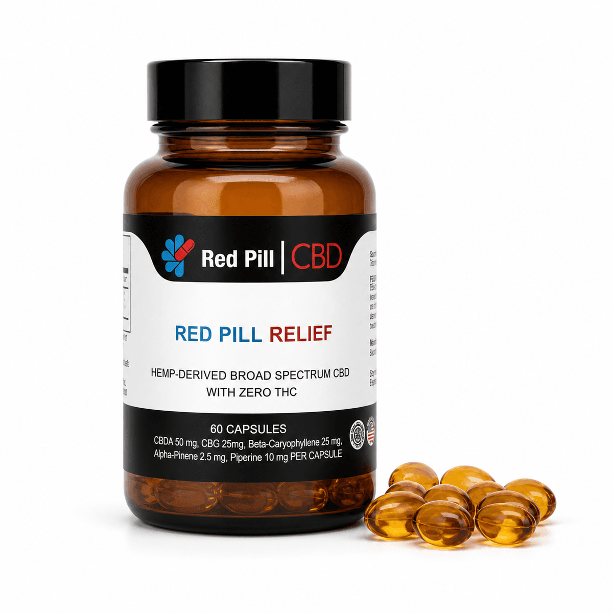Red Pill Relief Trial Pack - 6 Count